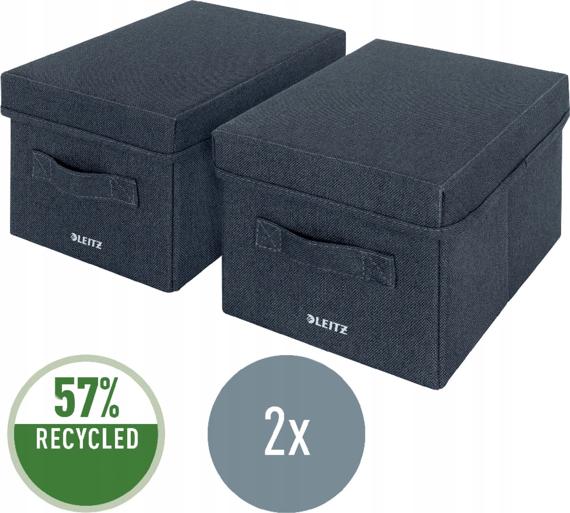 Leitz Fabric Storage Box with lid