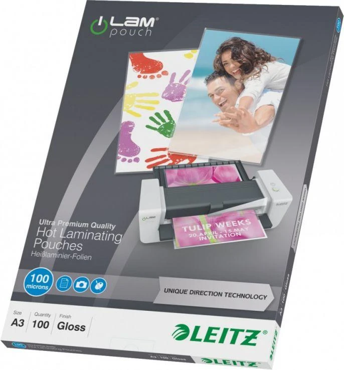 Leitz iLAM Ultra-premium Glossy A3 Laminating