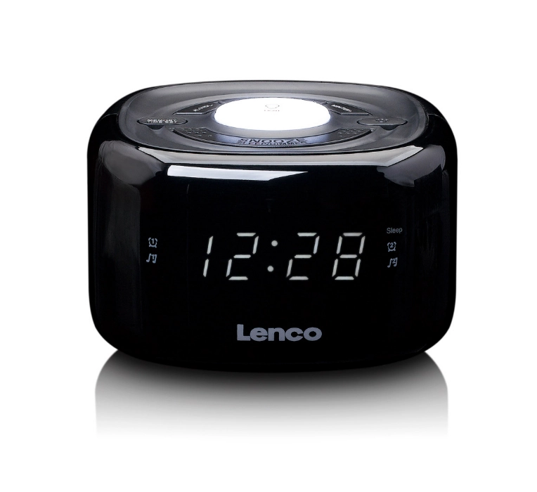 Lenco CR-12BK Clock Digital Black 8711902041108