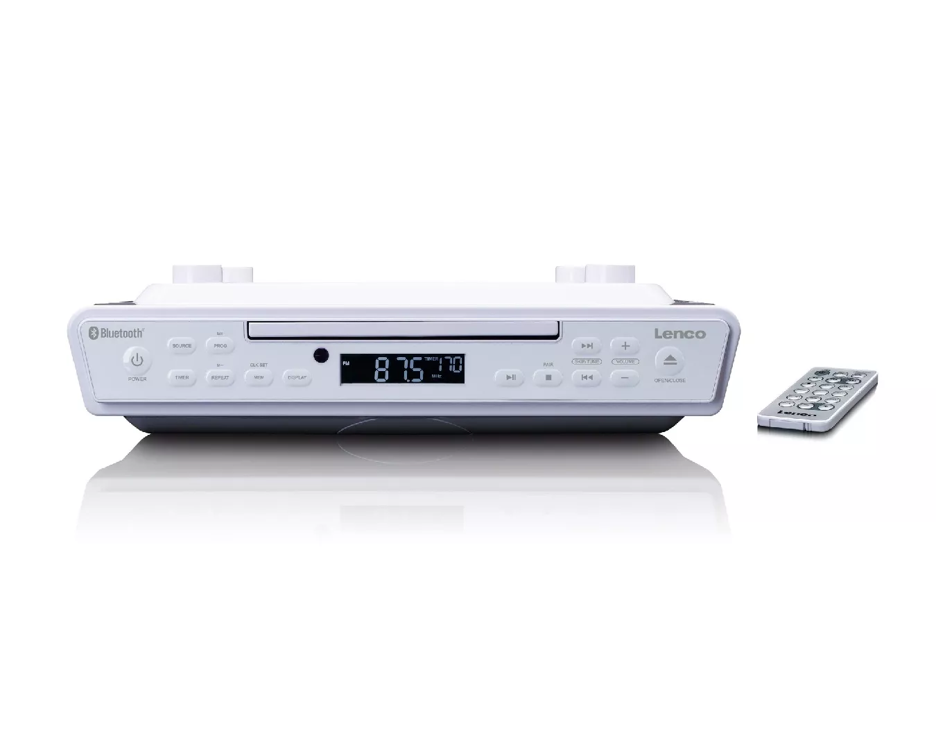 Lenco KCR-150 Wall mounted Digital White