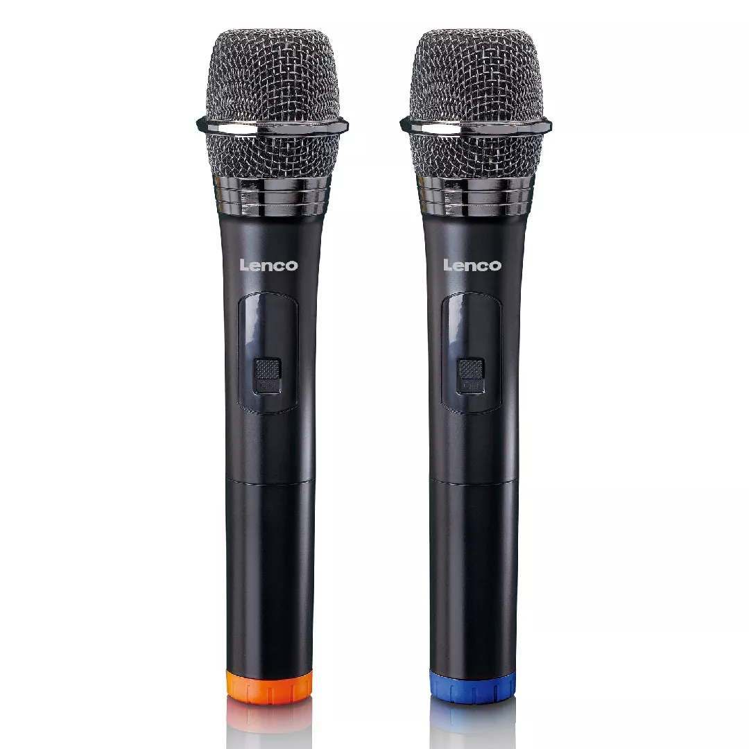 Lenco MCW-020BK microphone Black Stage/performance microphone