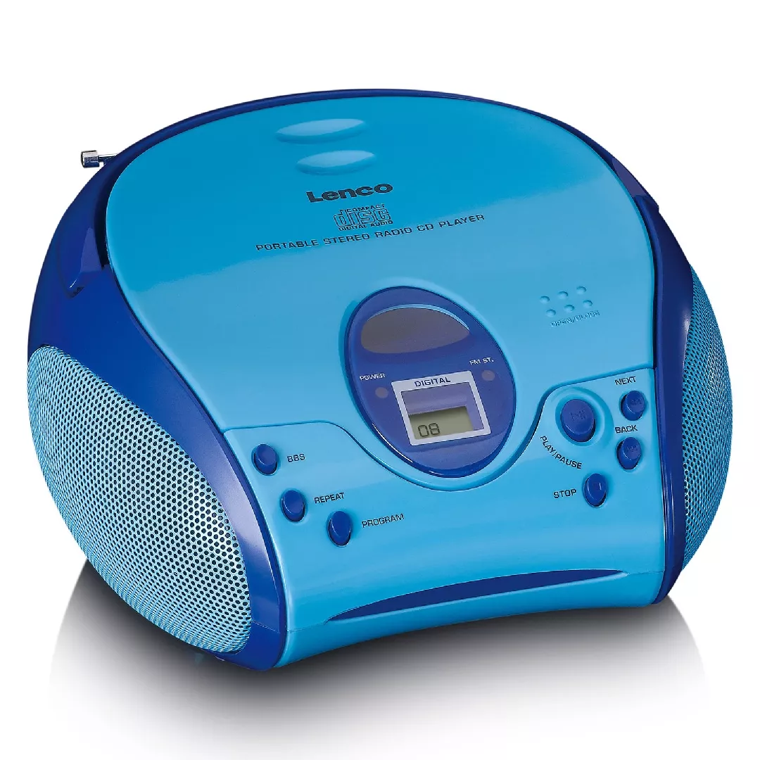 Lenco SCD-24BU kids Portable Blue SCD-24KIDSBU