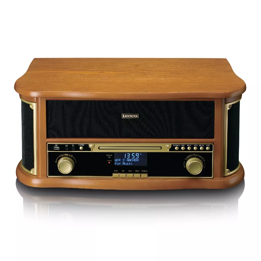 Lenco TCD-2571WD 10 W Wood A005540