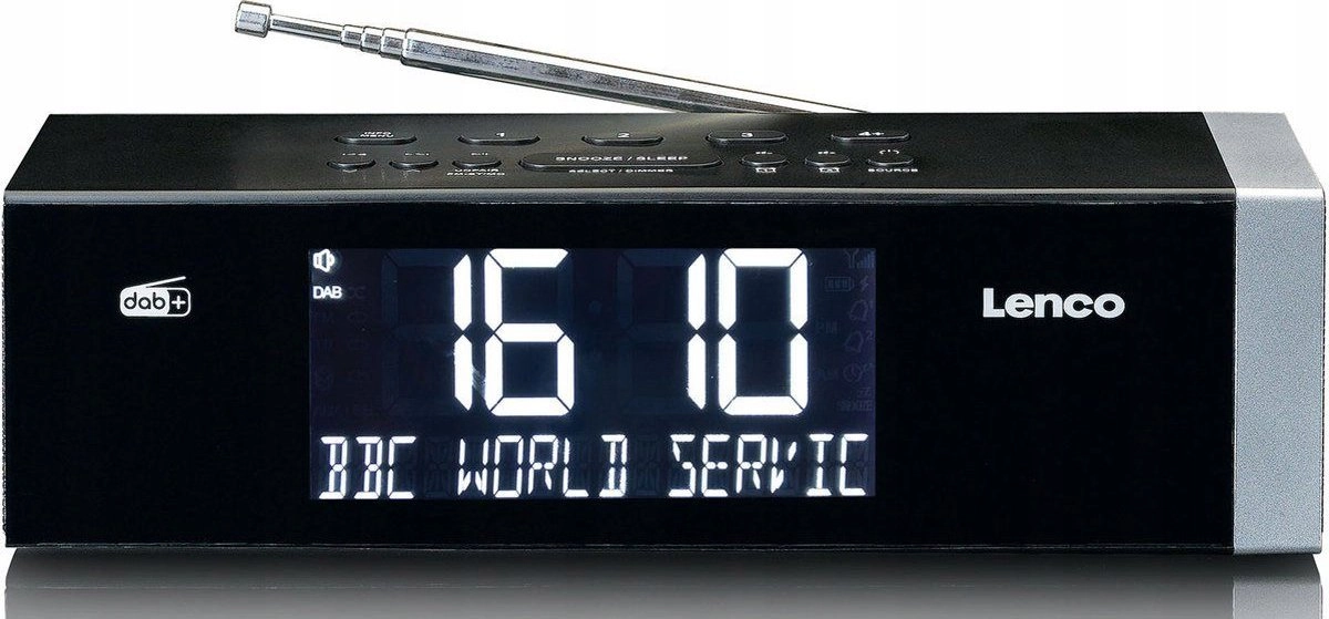 Lenco clock radio LENCO CR-640BK DAB+/FM