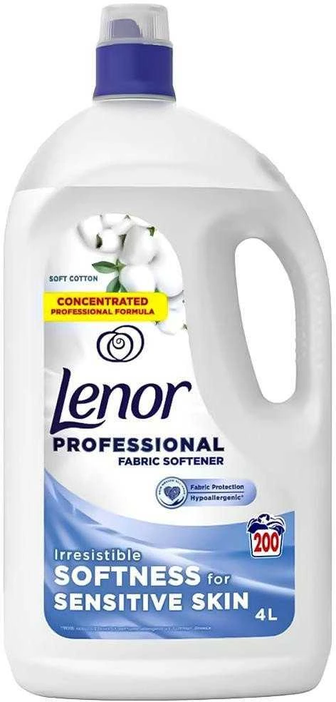 Minkštiklis LENOR Professional Soft Cotton 4l