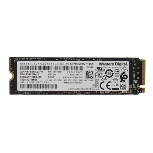 Lenovo 01LX200 SSD diskdzinis 256 GB M.2 PCI Express 3.0 NVMe