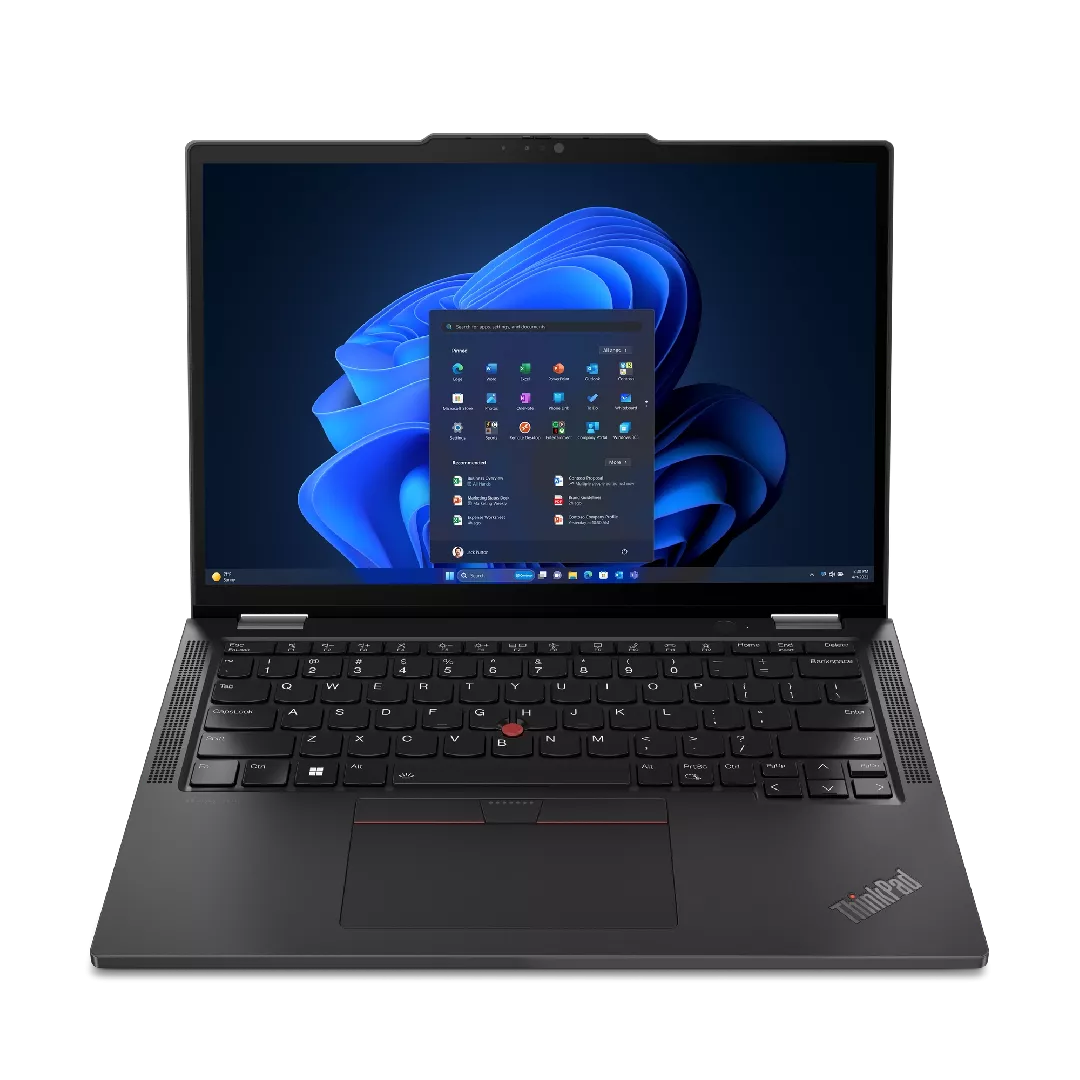Lenovo ThinkPad X13 2-in-1 Gen 5 Intel Core Ultra 5 125U Hibrīds (divi vienā) 33,8 cm (13.3") Skārienjūtīgais ekrāns WUXGA 16 GB LPDDR5x-SDRAM 512 GB SSD Wi-Fi 6E (802.11ax) Windows 11 Pro Vācu Melns