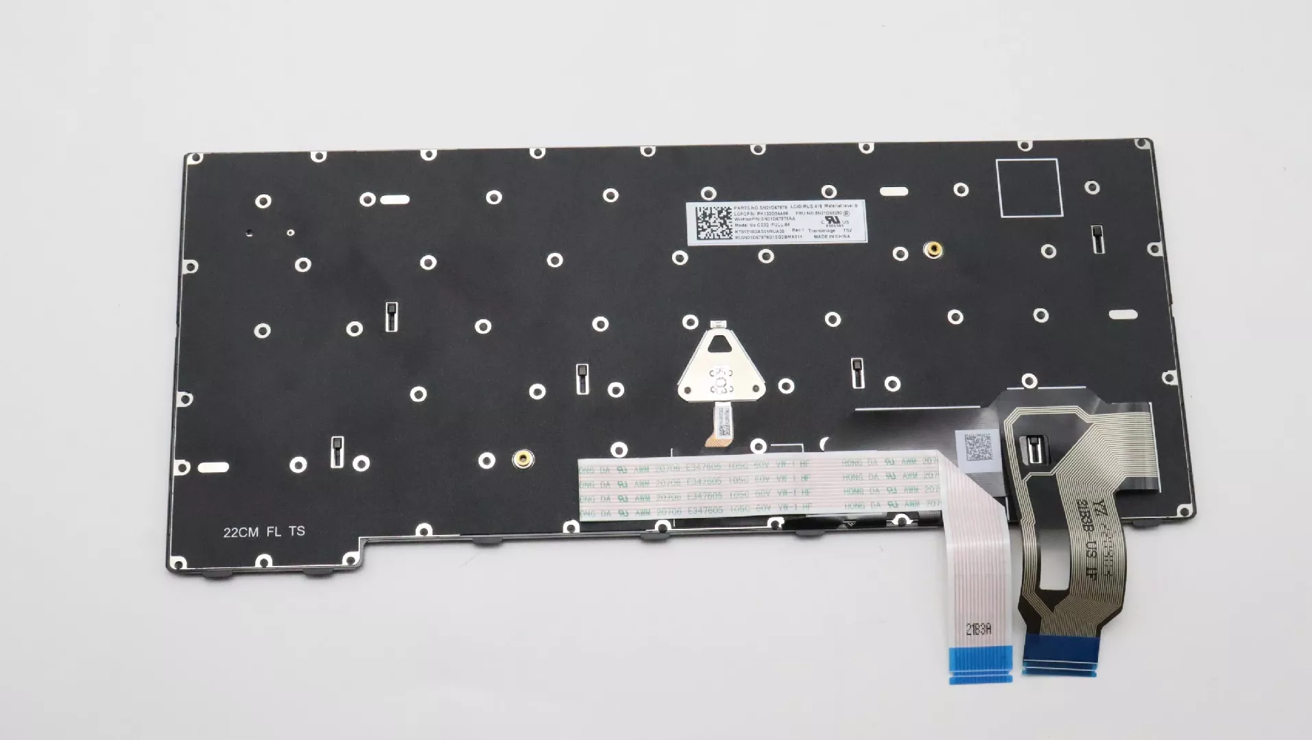 Lenovo 5N21D68280 laptop spare part Keyboard