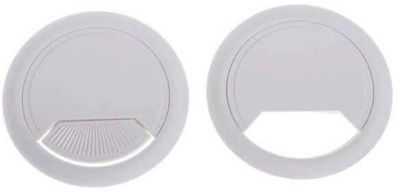GROMMET FURN CABLE D60/S1 WHITE 2PCE