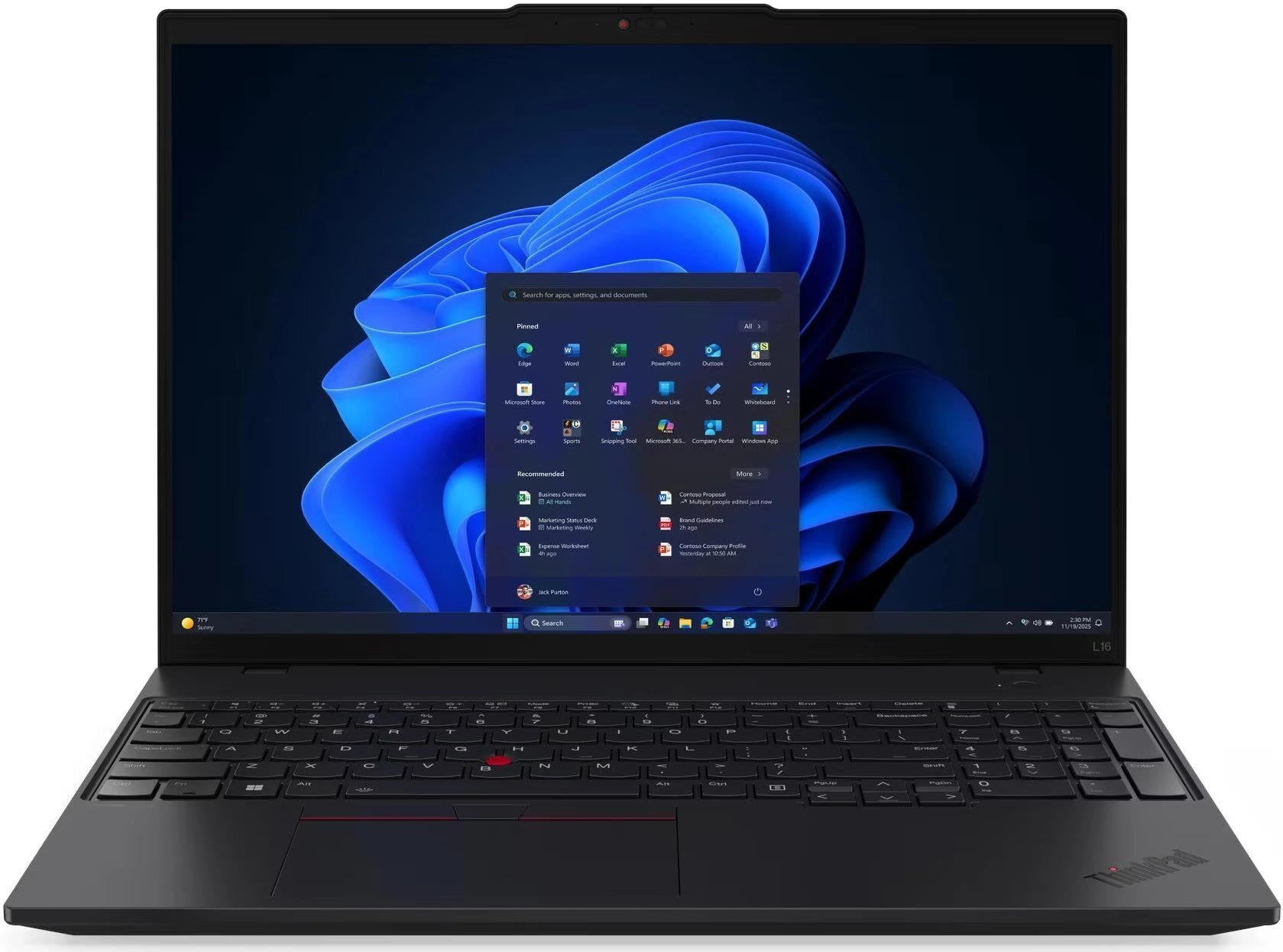 _8324923 Lenovo ThinkPad L16 Gen 2 (AMD) Copilot+ PC AMD Ryzen AI 5 PR