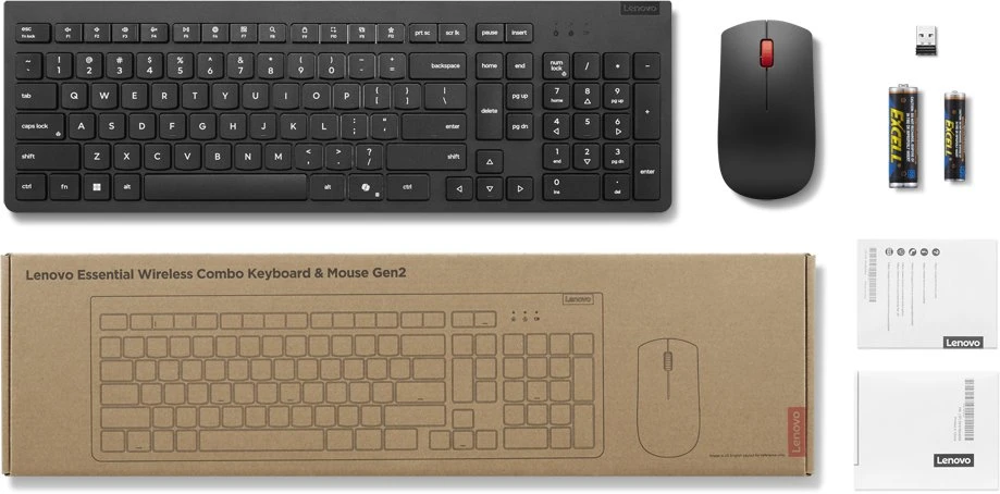 Lenovo ESS.WIRELESS KEYB/MOUSE 4X31R64491 0195892117025