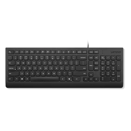 Essential Wired Keyboard (US) Black