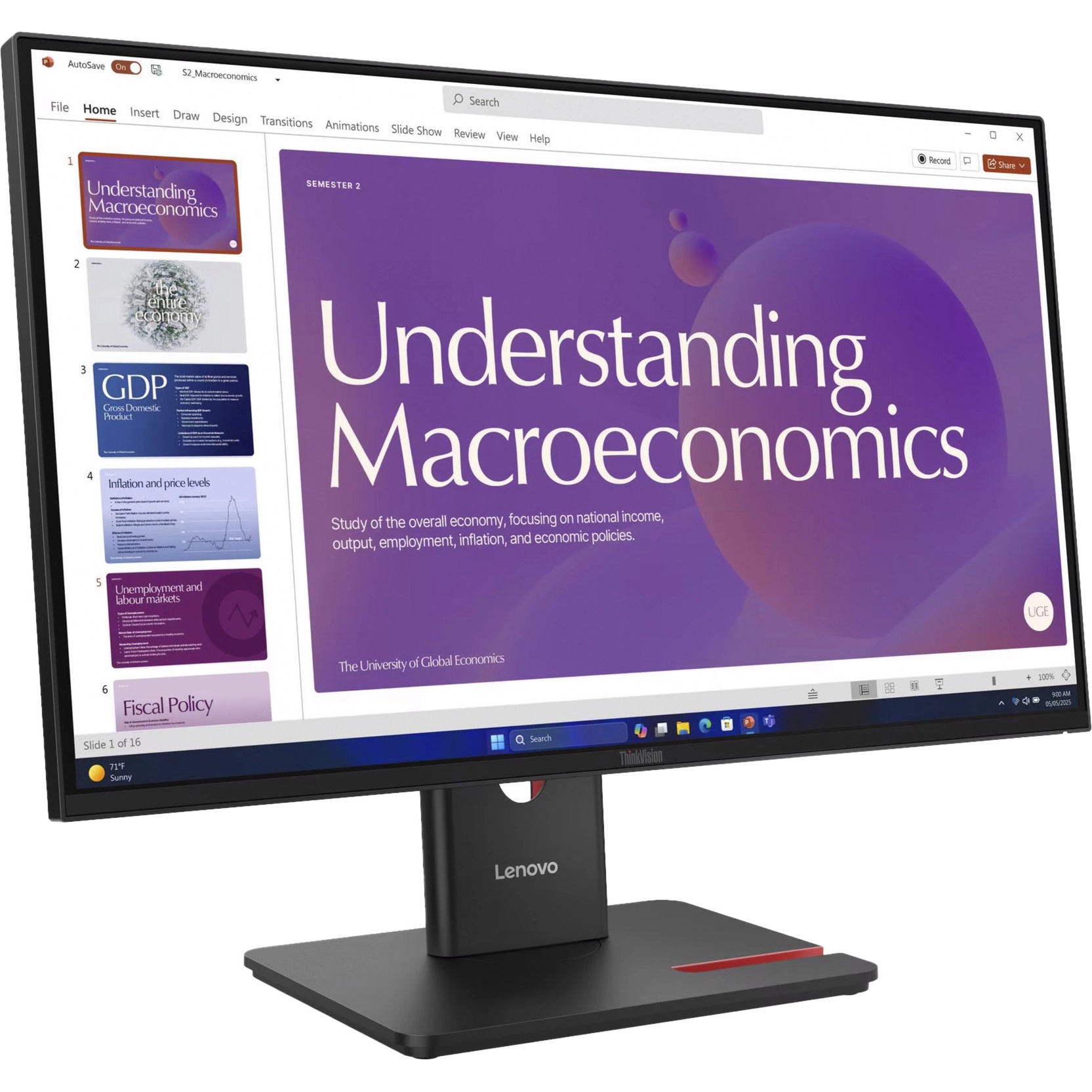ThinkVision T24D-40 23.8" IPS 16:9