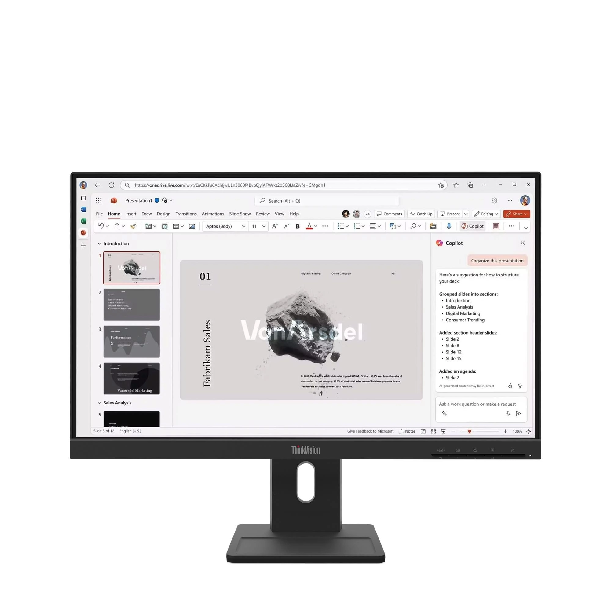 Monitor 21.5 cala ThinkVision E22-40