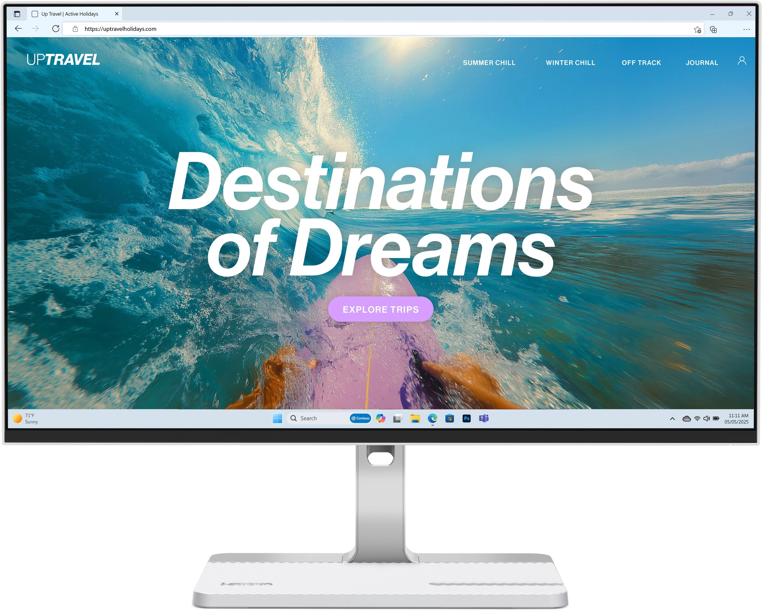 Lenovo L24D-4C monitori 60,5 cm (23.8") 1920 x 1080 pikseļi Full HD LCD Pelēks