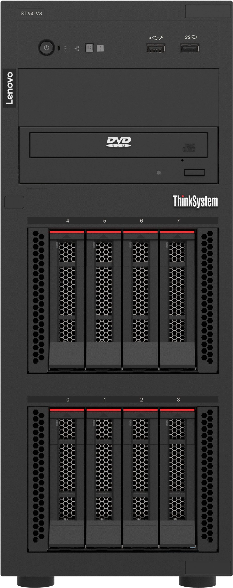 Lenovo ThinkSystem ST250 V3 server Tower