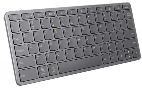 Multi-Device Wireless Keyboard (US) Luna Grey