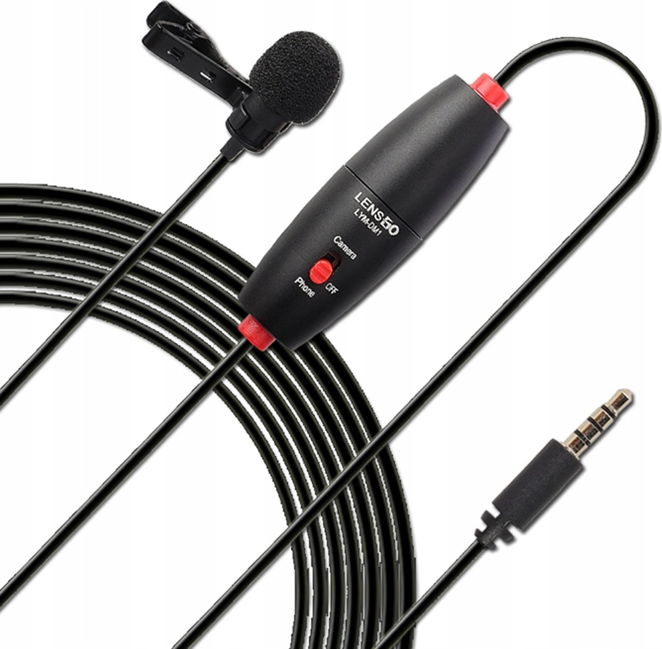 LensGo Microphone Professional Dynamic Lavalier Lavalier