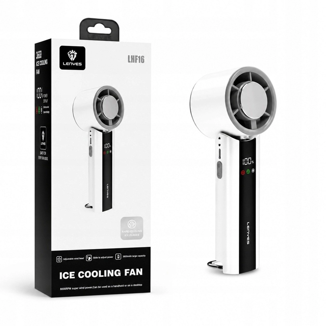 Aptel LENYES Turbo hand fan with