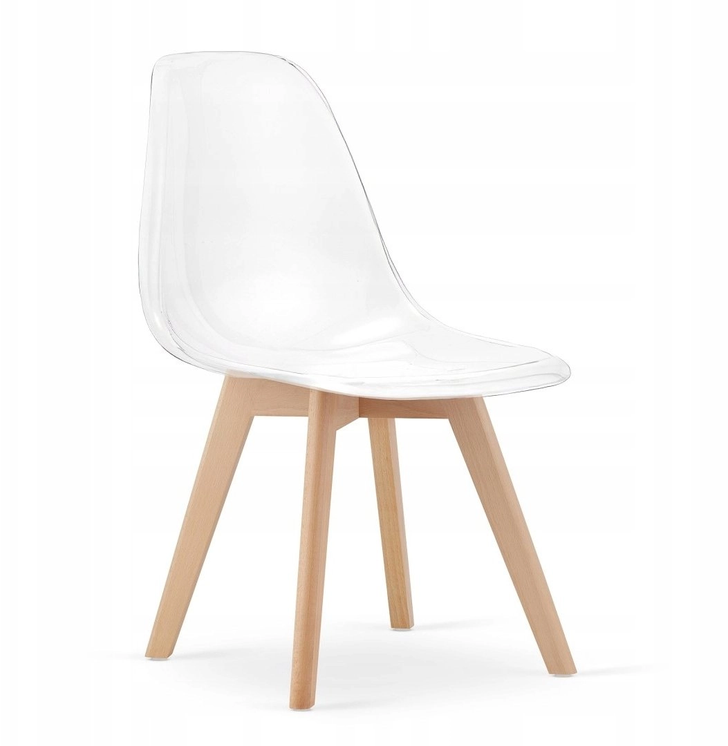 Leobert KITO chair transparent / natural