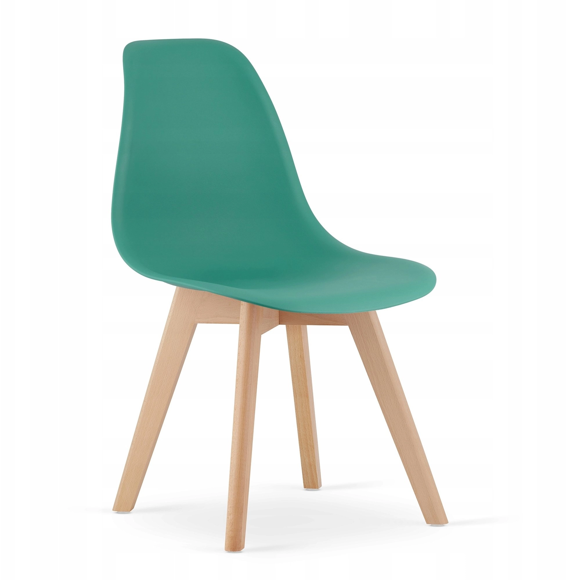 KITO chair green / natural legs