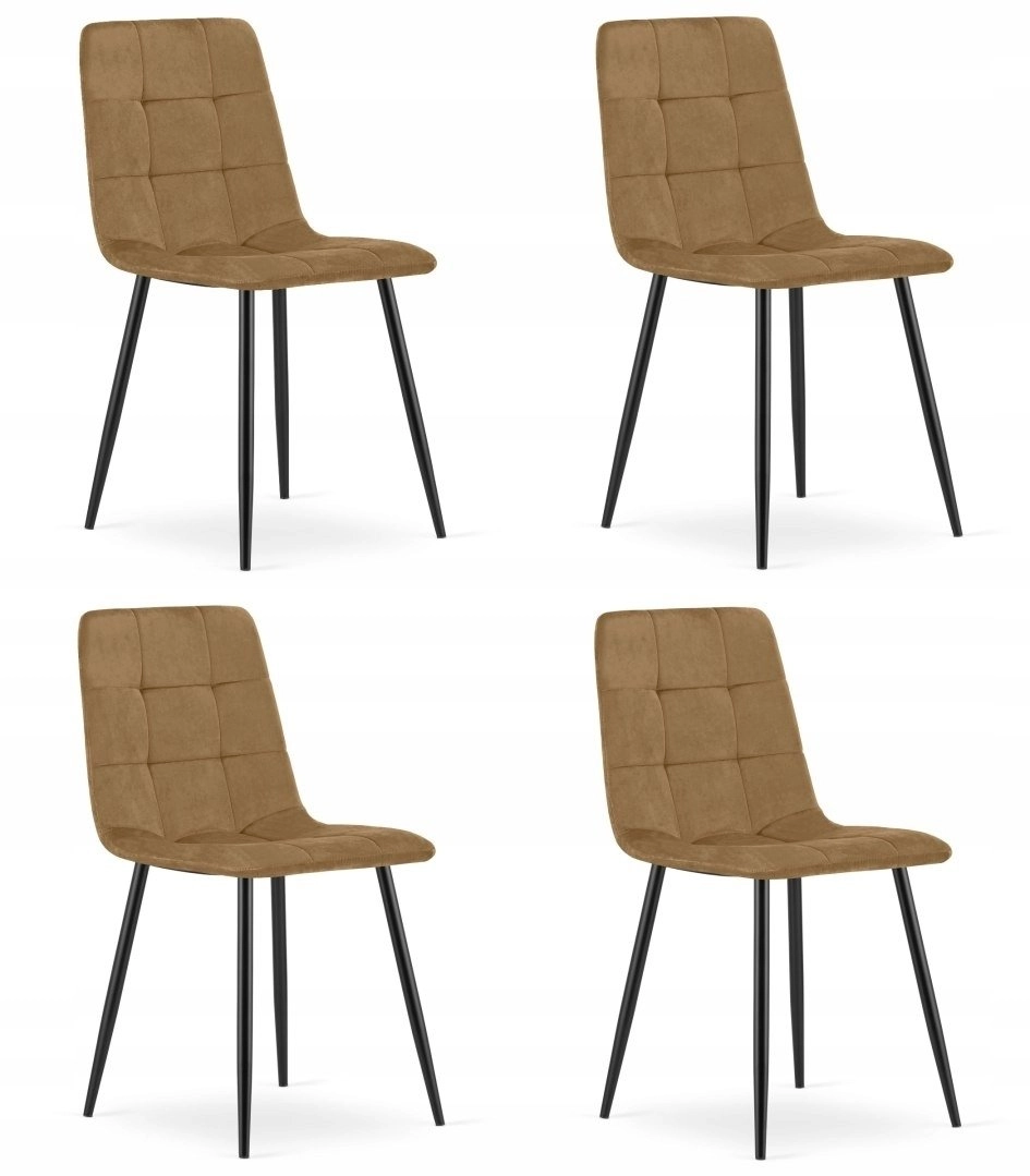 Leobert KARA chair - brown velvet