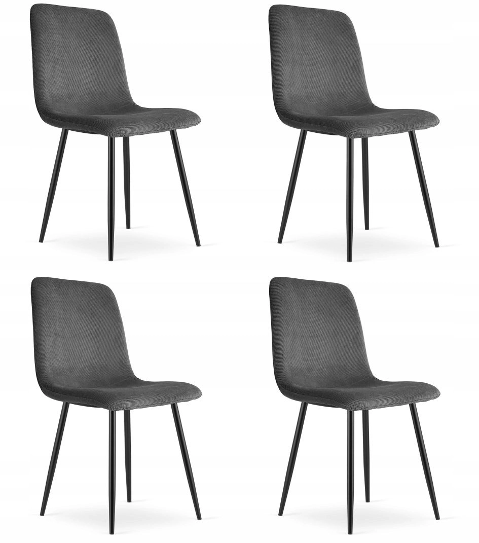 Leobert RIFT chair - gray corduroy
