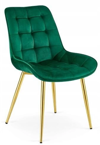 Leobert BERA chair - green velvet