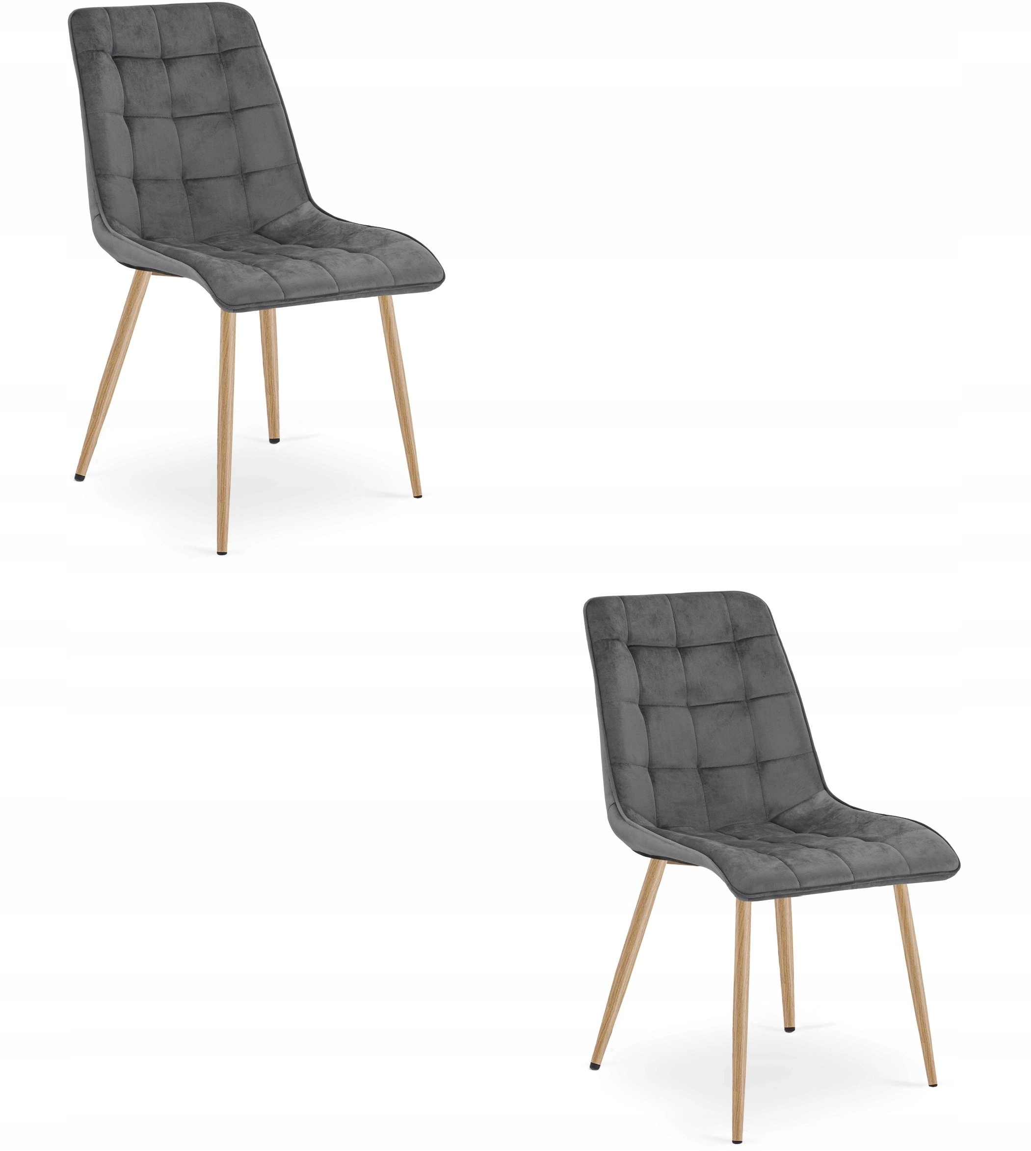 Leobert SPLIT chair - dark gray
