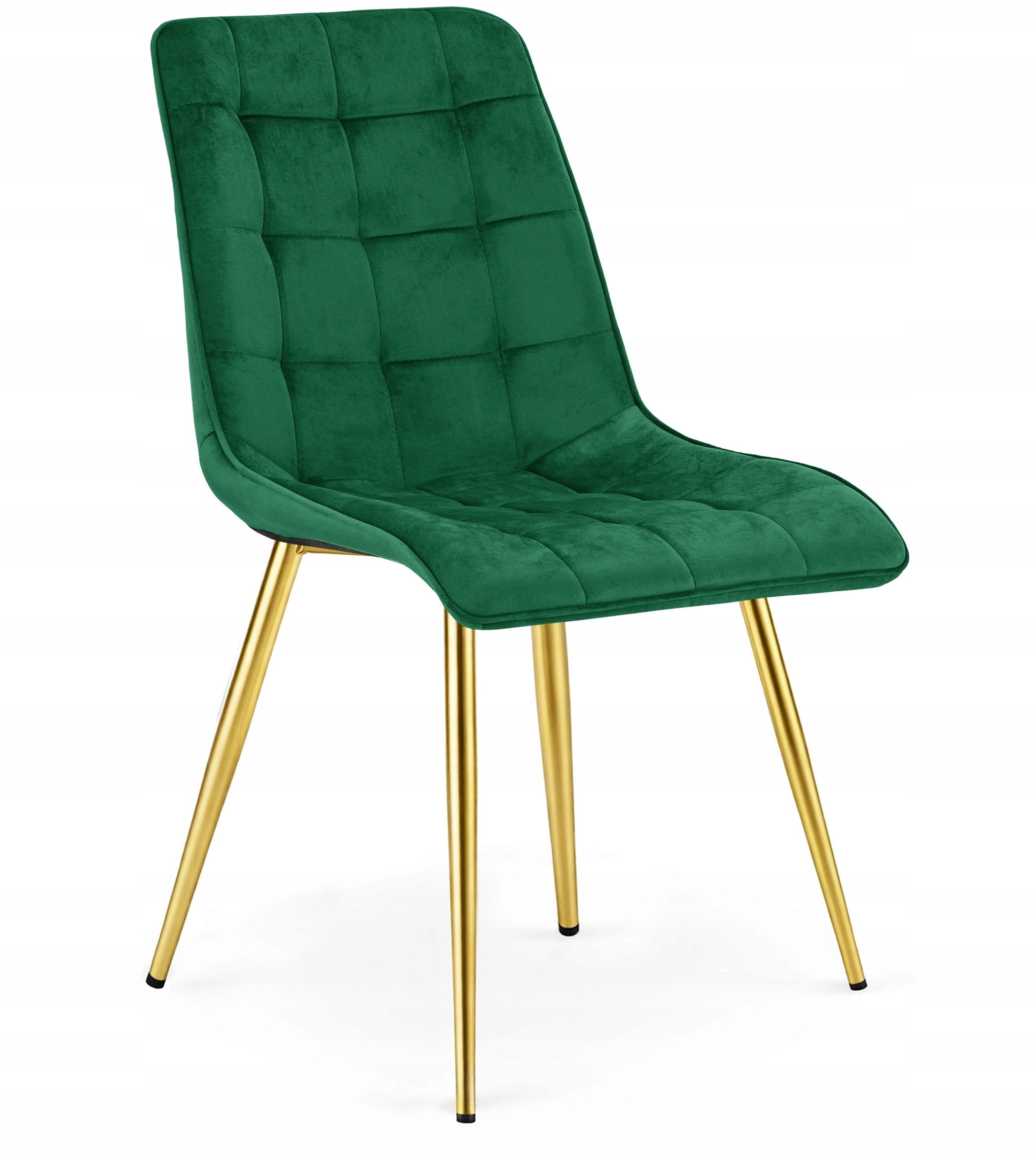 Leobert SPLIT chair - green velvet