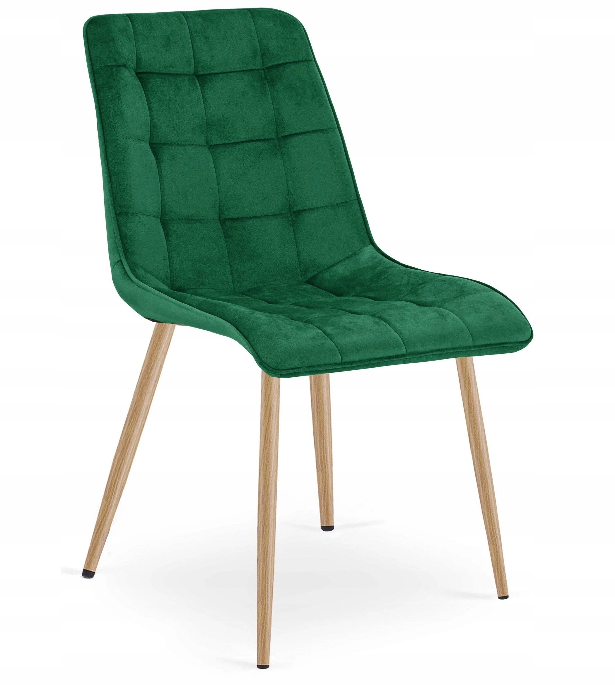 Leobert SPLIT chair - green velvet