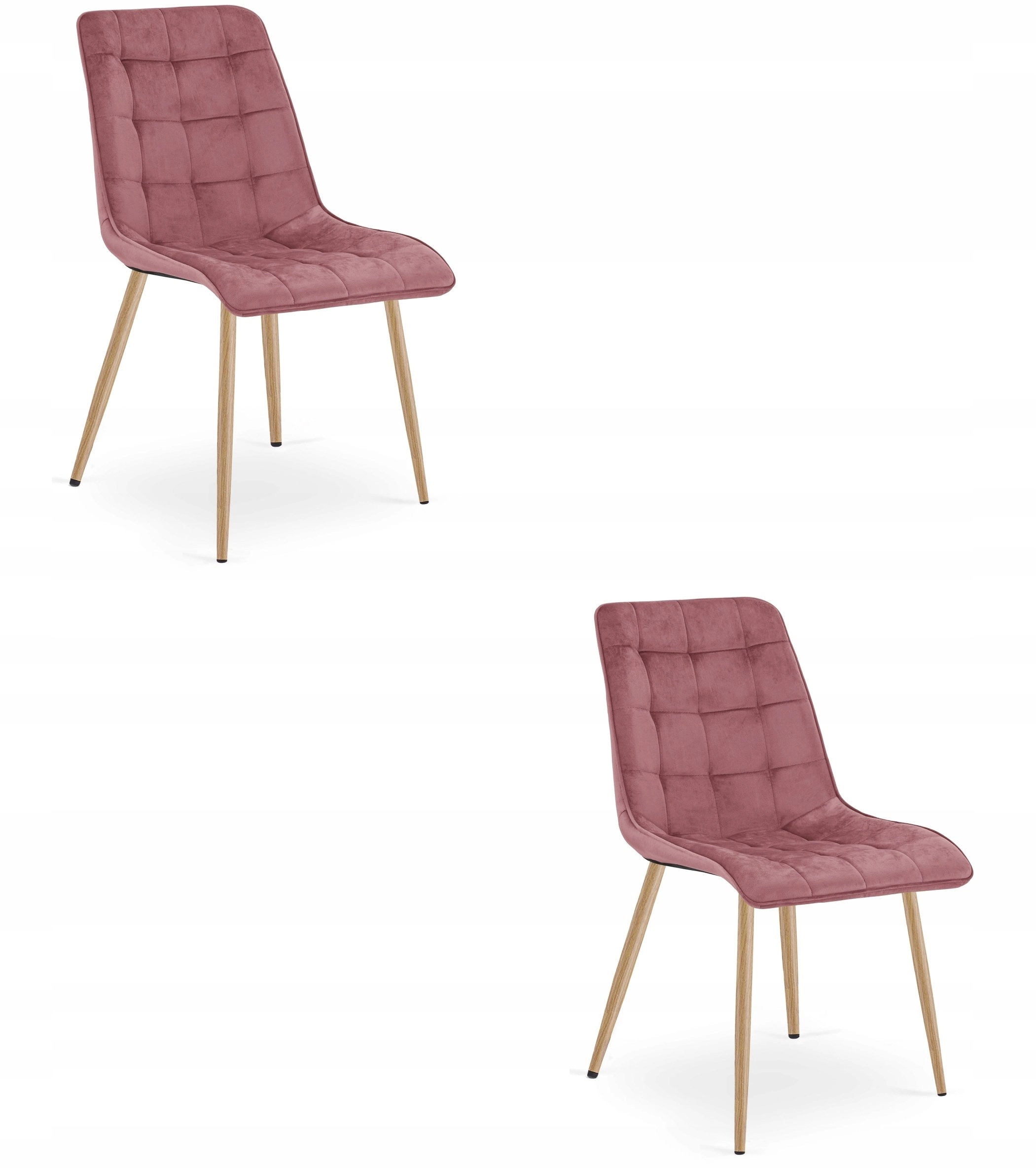 Leobert SPLIT chair - dark pink