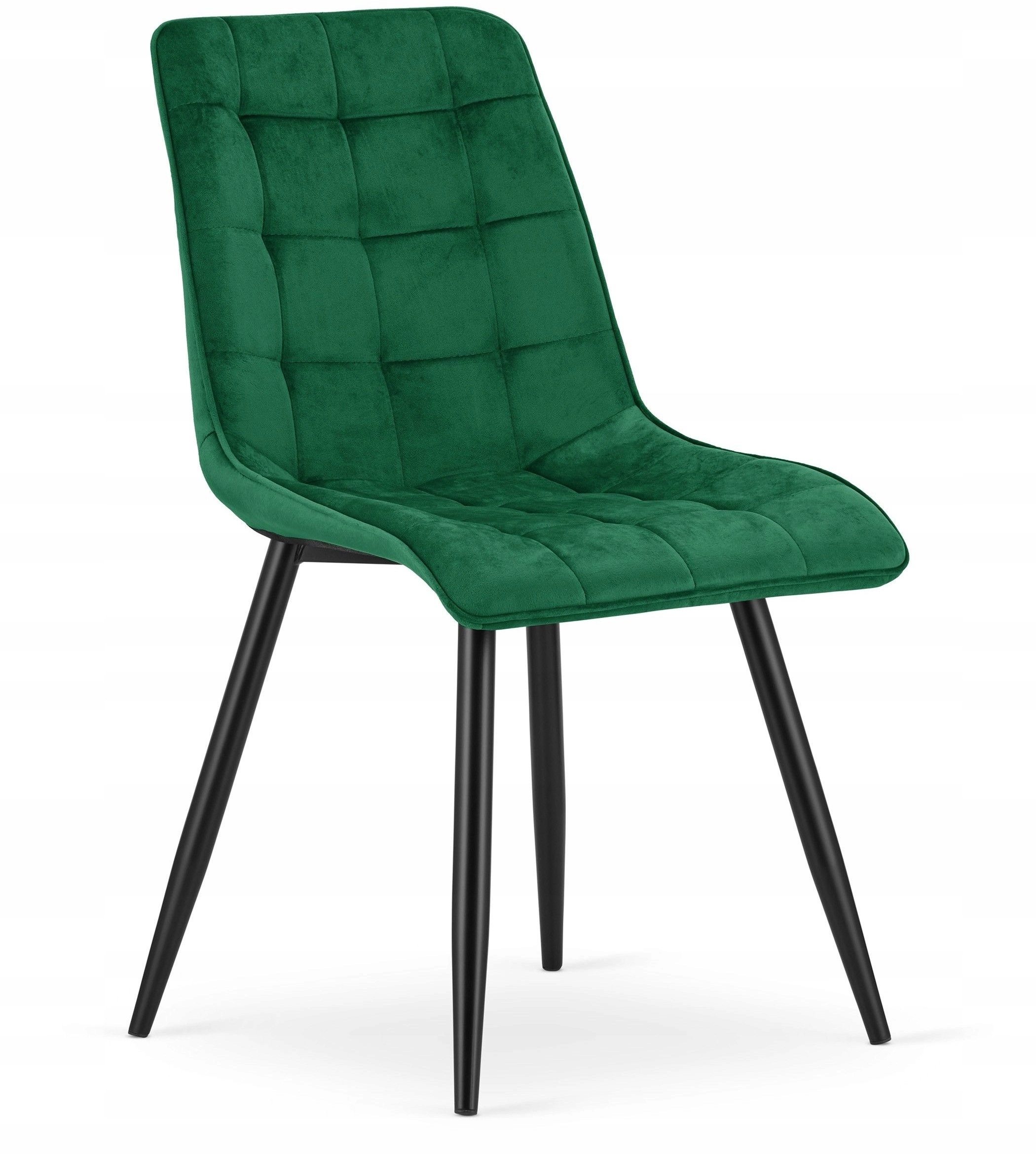 Leobert SPLIT chair - green velvet