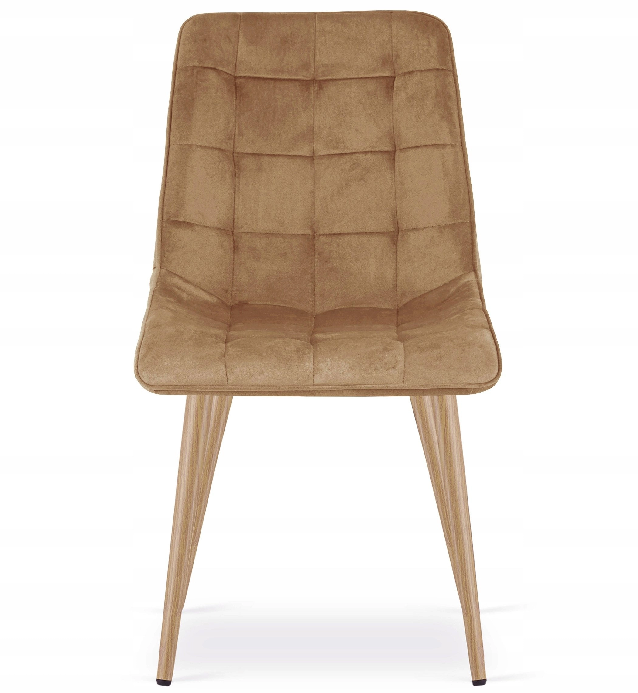 Leobert SPLIT chair - brown velvet