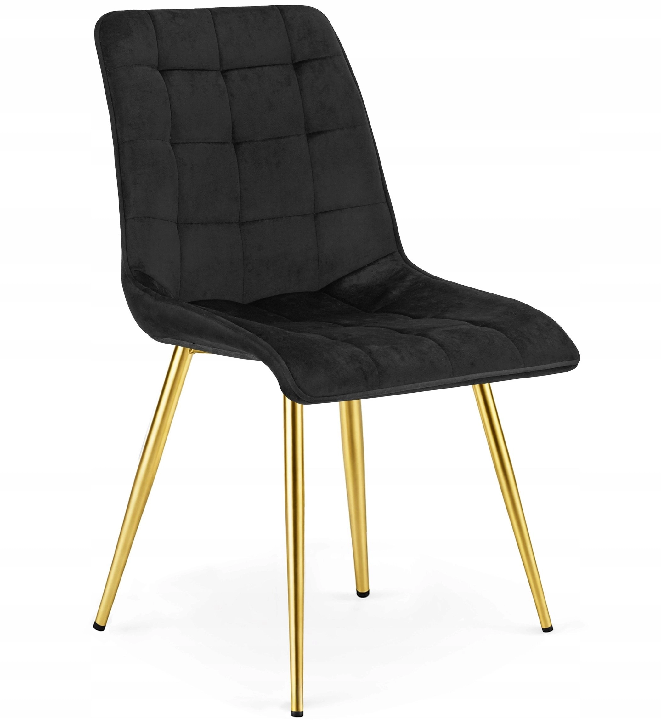 Leobert SPLIT chair - black velvet