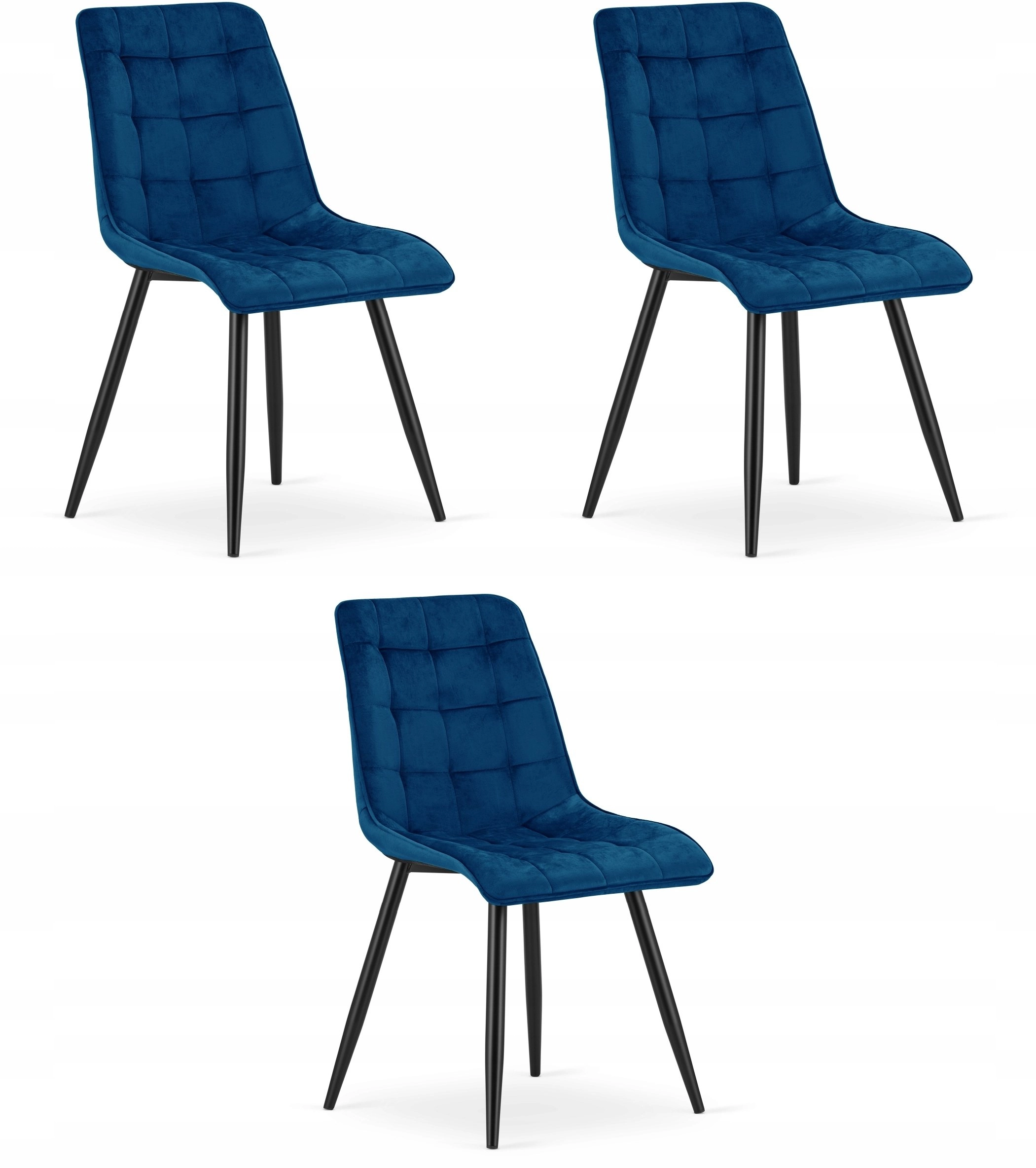 Leobert SPLIT chair - navy blue