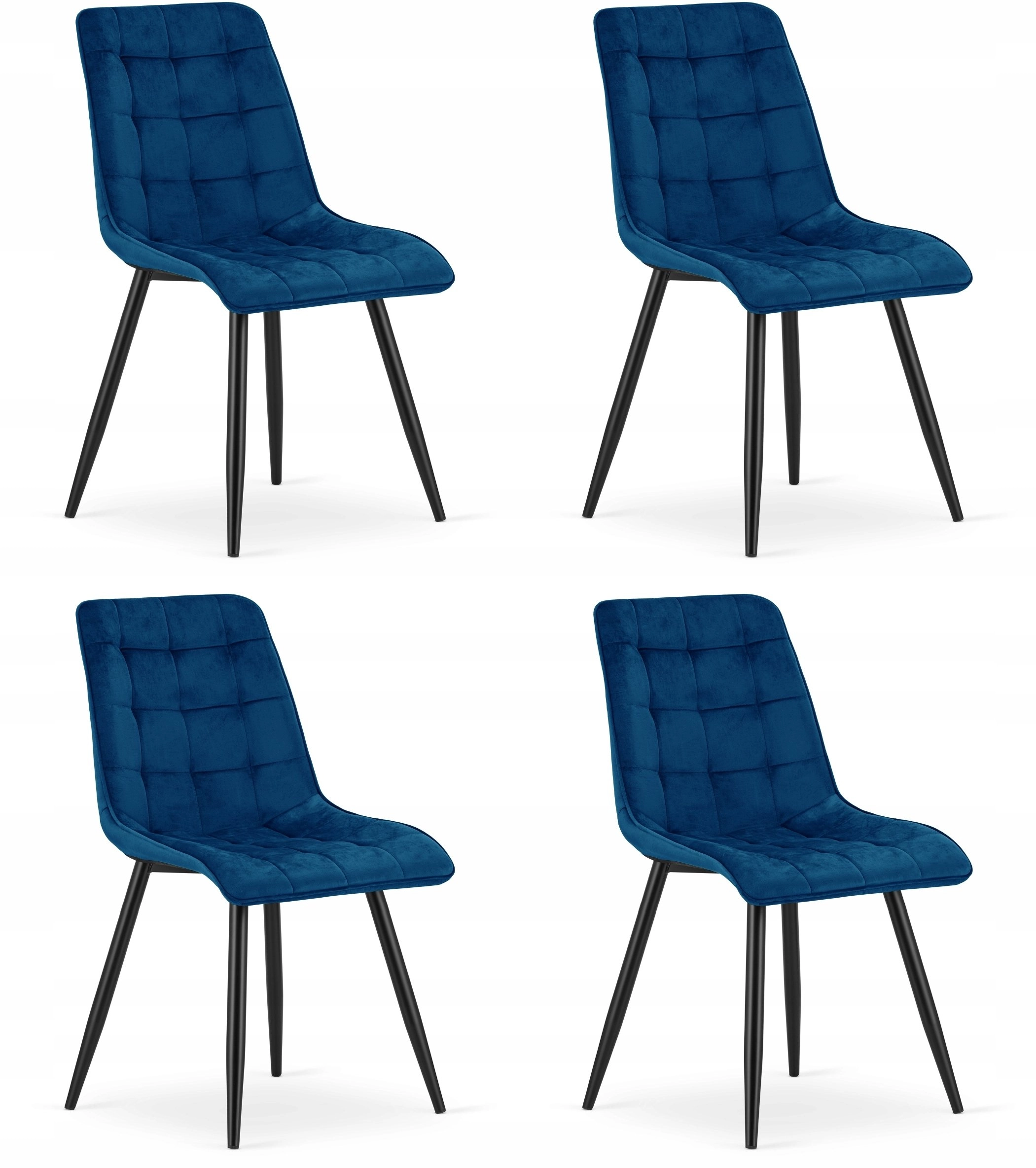 Leobert SPLIT chair - navy blue