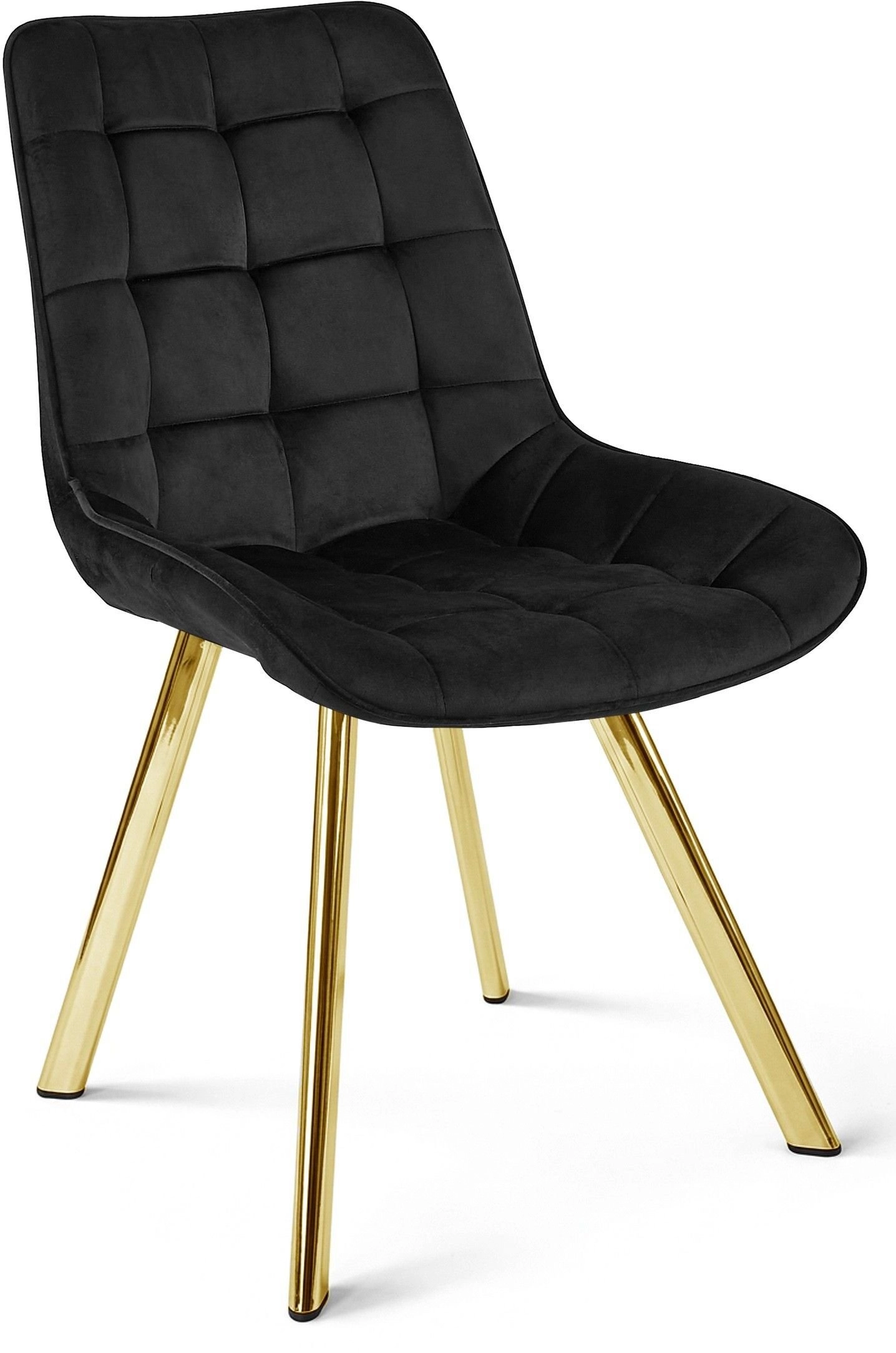 Leobert SORIA chair - black velvet