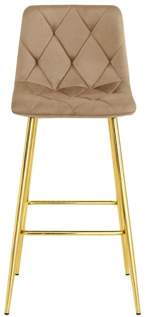Leobert NADO stool - brown velvet