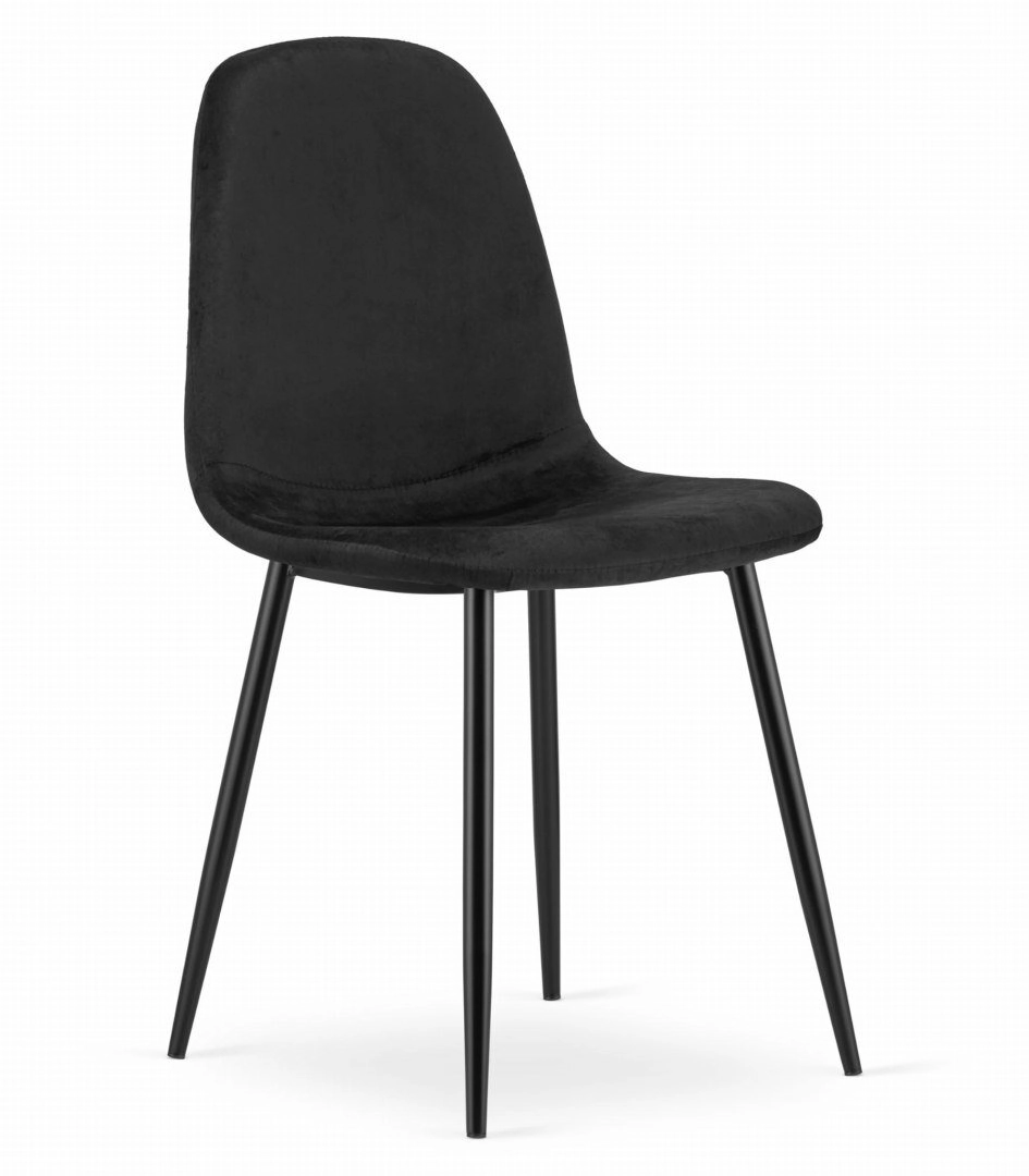 Leobert COMO chair - black velvet