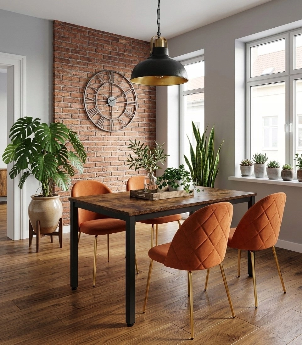 Leobert INCA chair - copper velvet