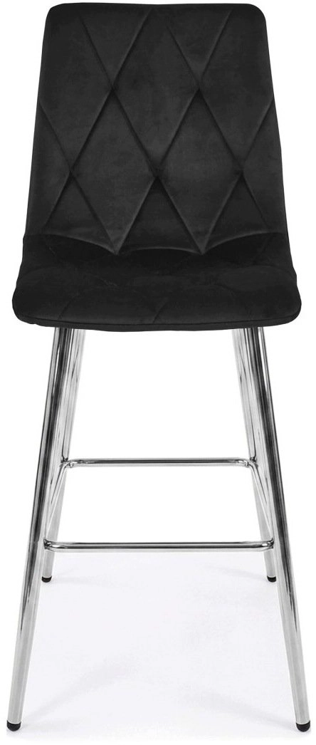 Leobert LIBRA stool - black velvet