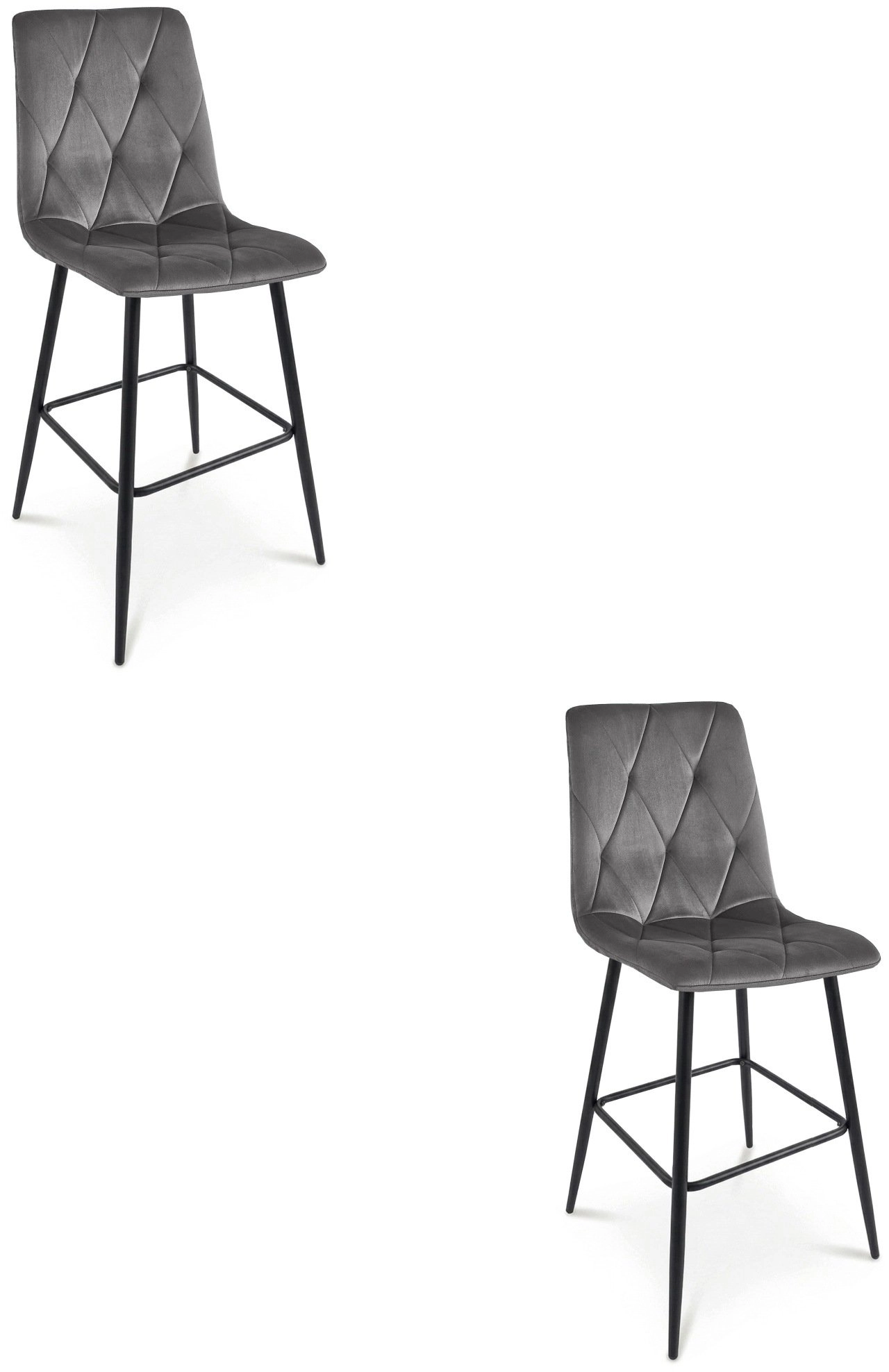 Leobert LIBRA stool - dark gray
