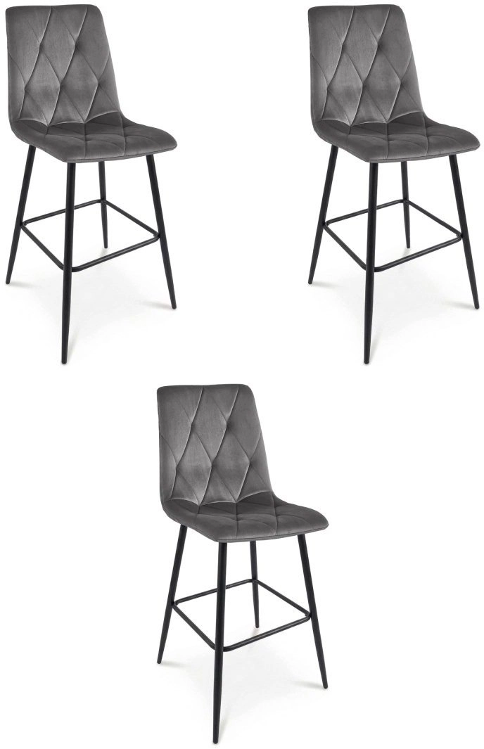 Leobert LIBRA stool - dark gray