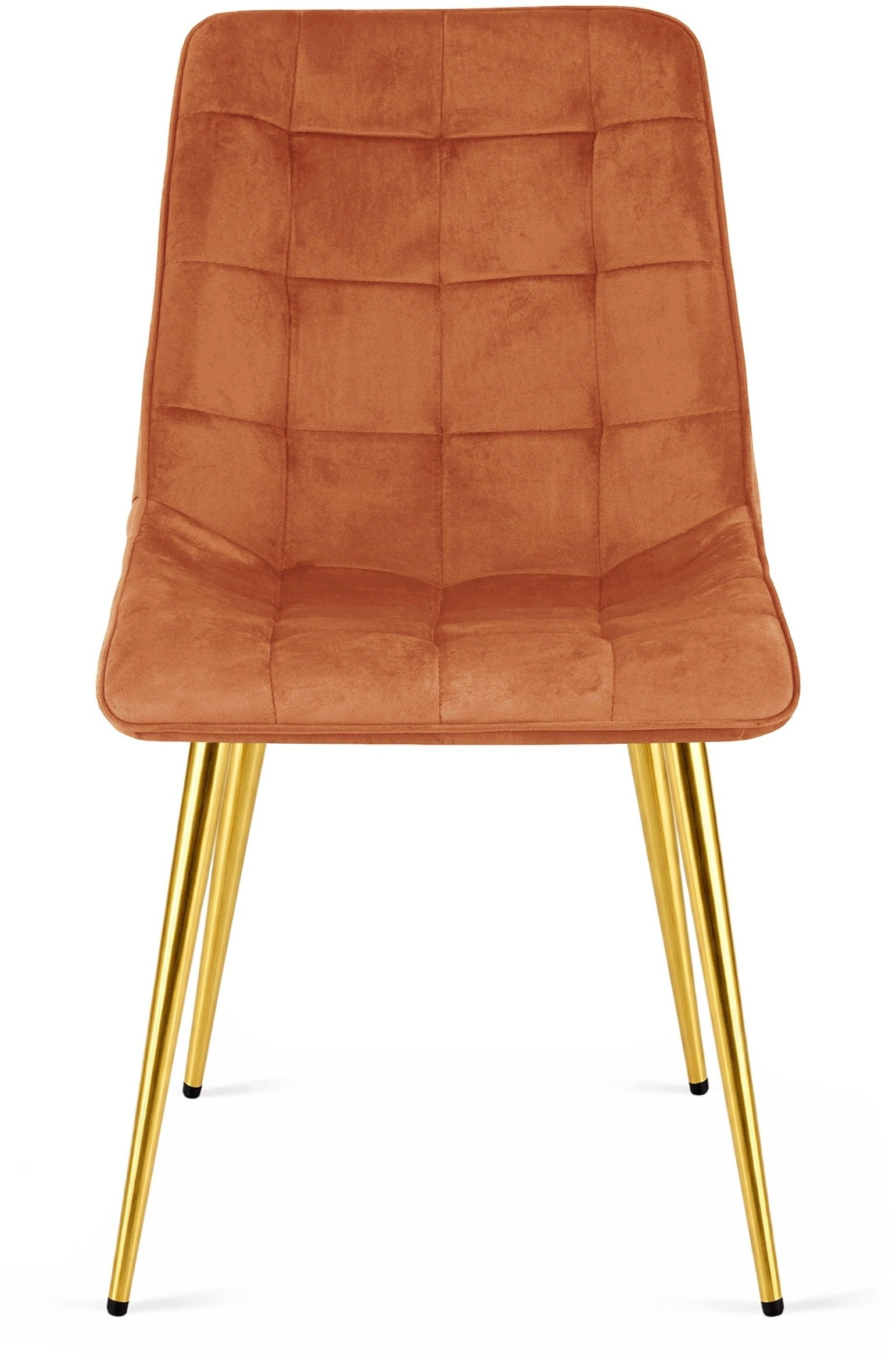 Leobert SPLIT chair - copper velvet
