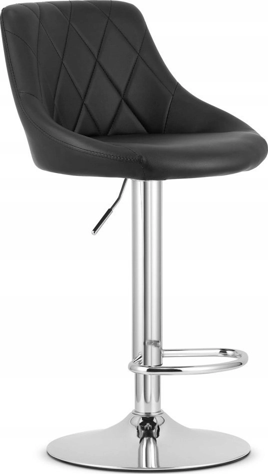 Leobert KAST stool - black eco-leather