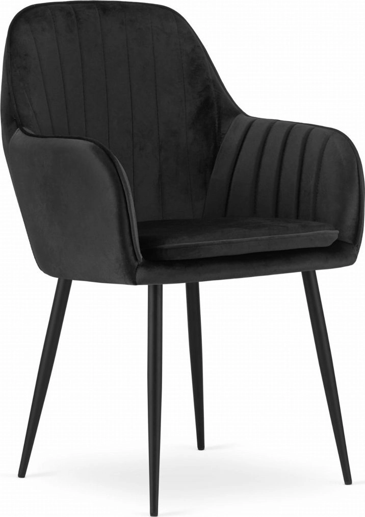 Leobert LUGO chair - velvet black