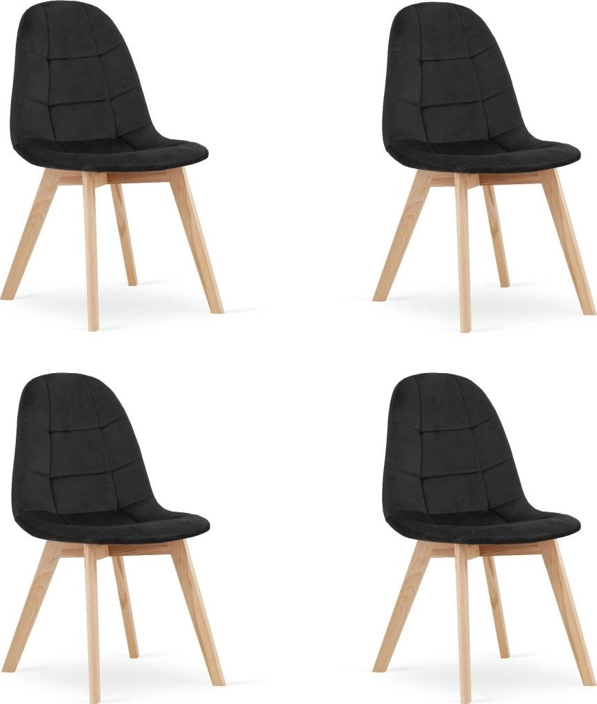 Leobert BORA chair - black velvet