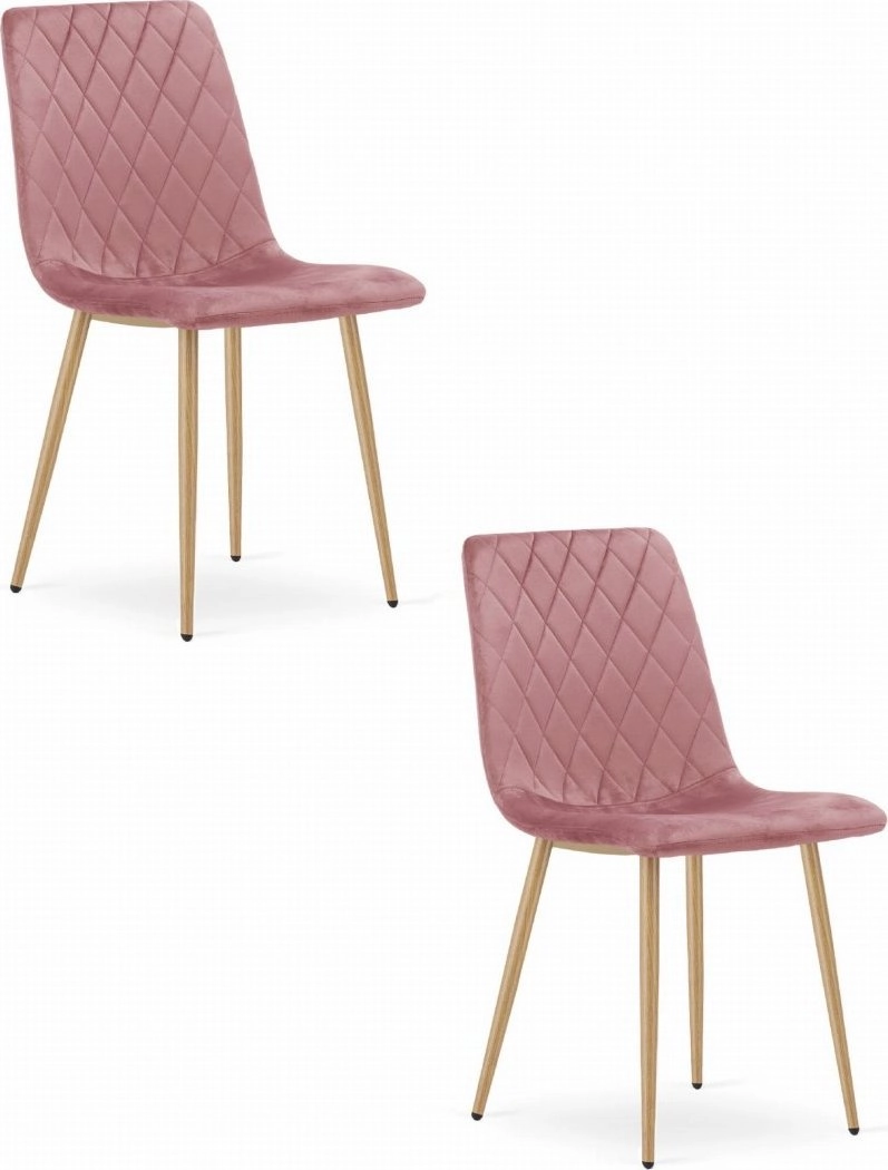 Leobert TURIN chair - pink velvet