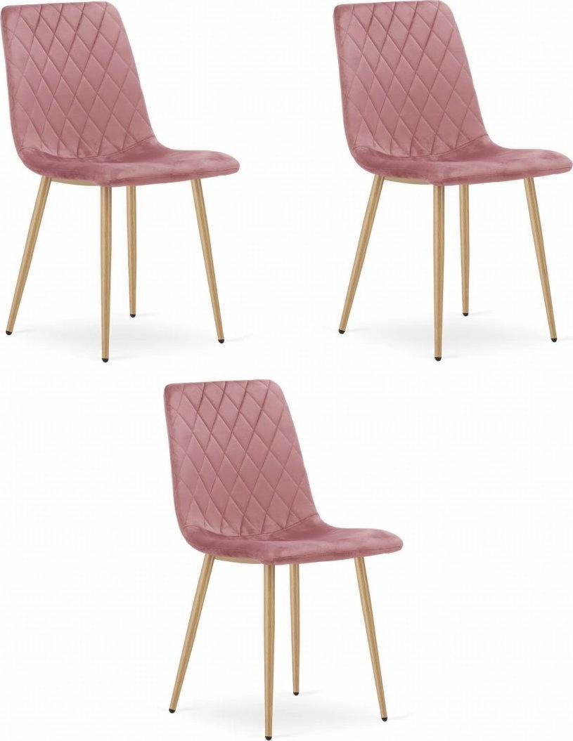 Leobert TURIN chair - pink velvet